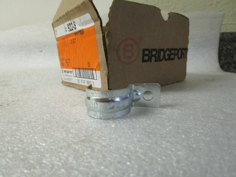 Qty (45) Bridgeport 922-S 1" Pipe Strap