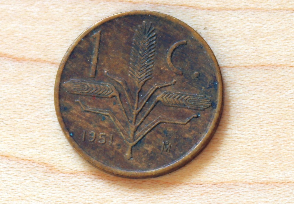 1951 Mexico 1 Centavo