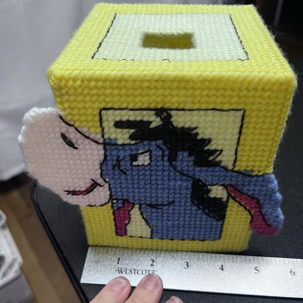 Eeyore Tissue Box Cover Hand Made