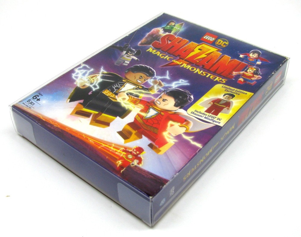 1x DVD OVERSIZED BOX SET (SIZE DVO J) - CLEAR PLASTIC PROTECTIVE BOX PROTECTOR