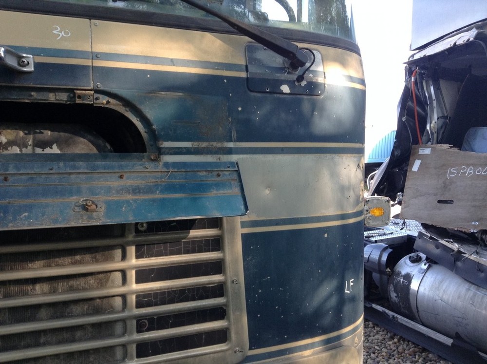 International 9670 ALUMINUM Left/Driver FRONT CORNER Panel