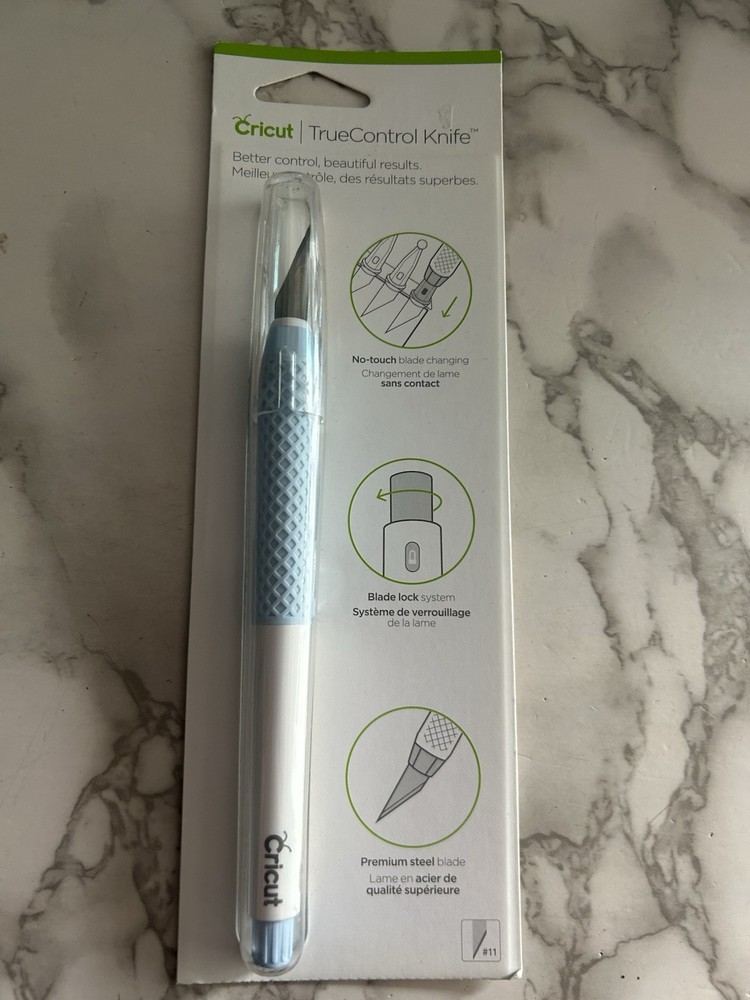 Cricut True Control Knife Blue New