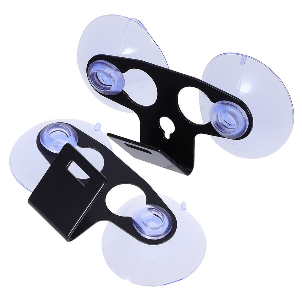 2 Pcs Car Mounting Bracket for Radar Dashboard Holder Windshield Suction