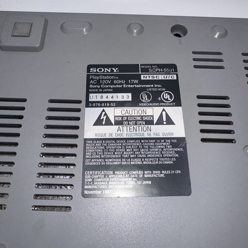 Sony PlayStation 1 ( SCPH-5501 )