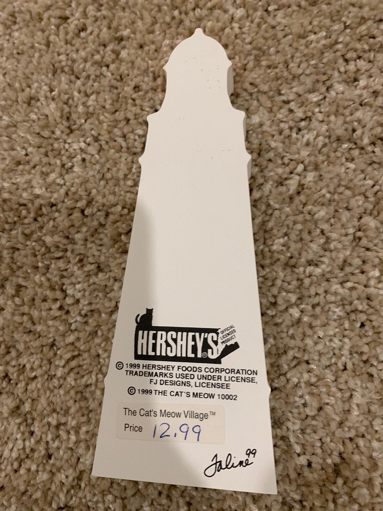 Reeses Cat's Meow Village Lighthouse 1999