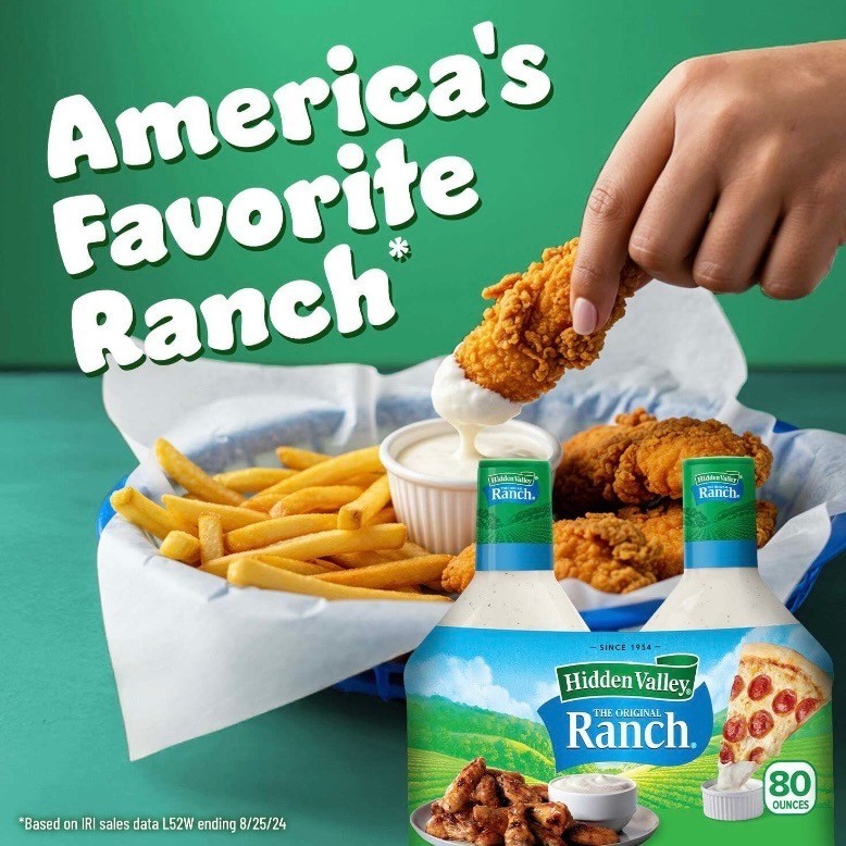 Hidden Valley Original Ranch Dressing, 40oz, 2 Pack