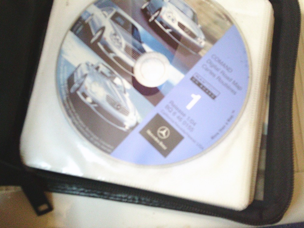 Mercedes Benz - Comand Digital Road Map - Release 1/04 / CD / Software / 10-Disc