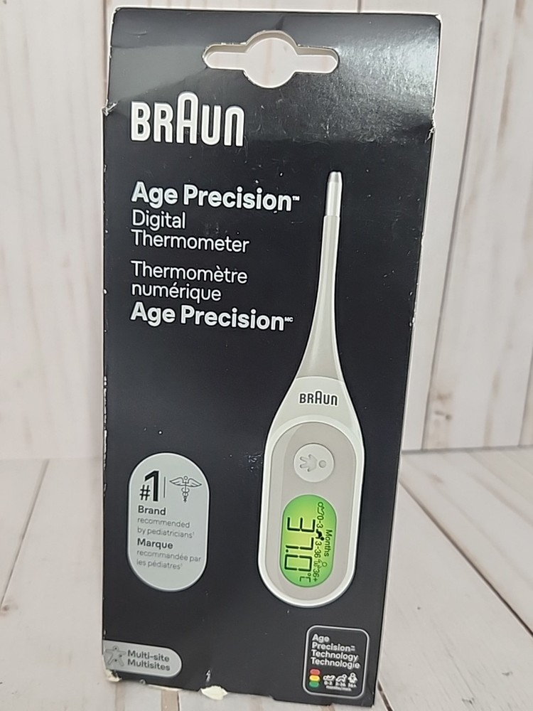 Braun PRT2000CA Digital Thermometer – Age Precision™ 8-Second Accurate Reading