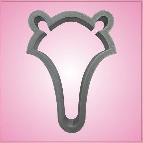 Anteater Face Cookie Cutter 4 Inches