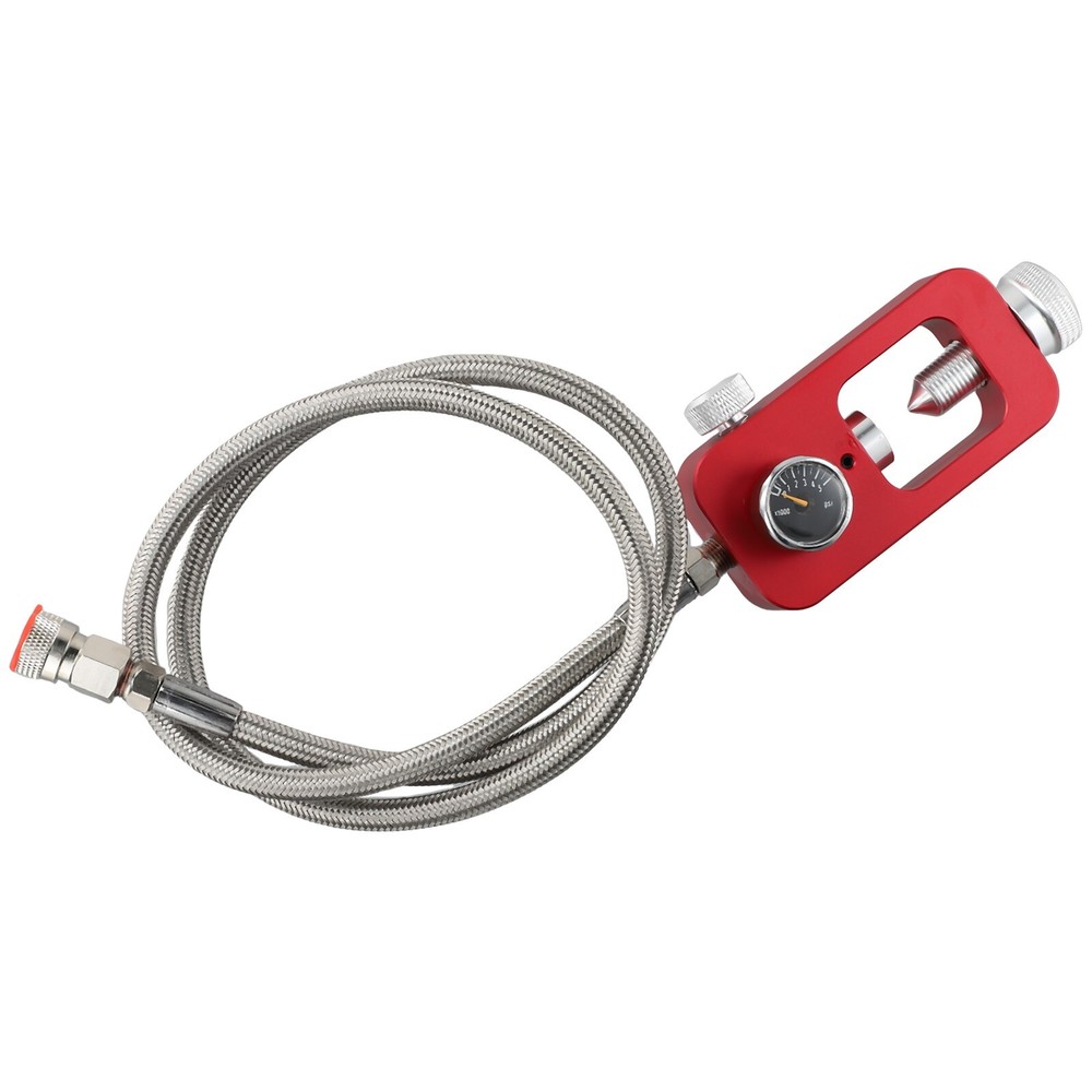 Anodized DIN Valve Scuba Adapter for Fast Inflation and Easy