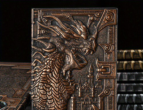 Dungeons and Dragons Notebook  Embossed Character Journal Roleplaying 100 pp DnD