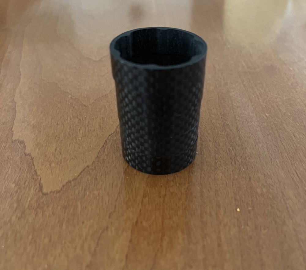Carbon 1 1/8 Headset Spacers 50mm