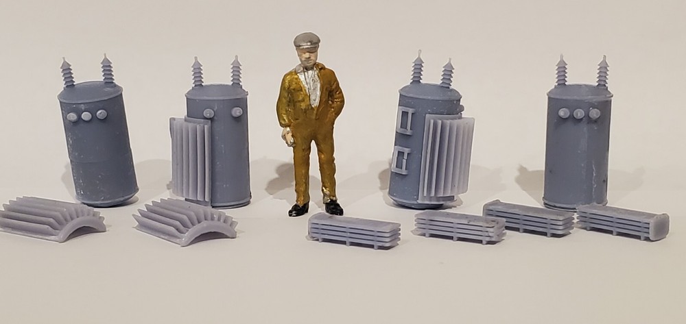 O Scale Pole Transformer