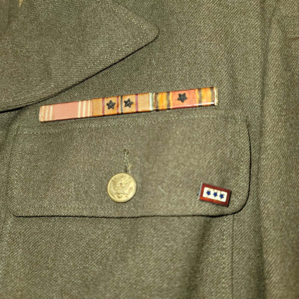 VINTAGE WW2 US ARMY JACKET 37L