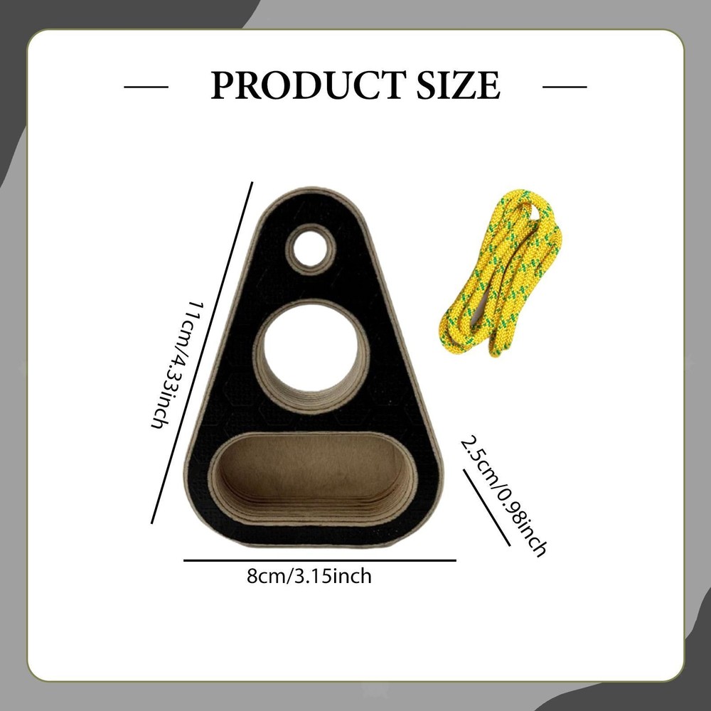 Climbing Hangboard for Climbers Workout for Home Compact Pull up Fingerboard