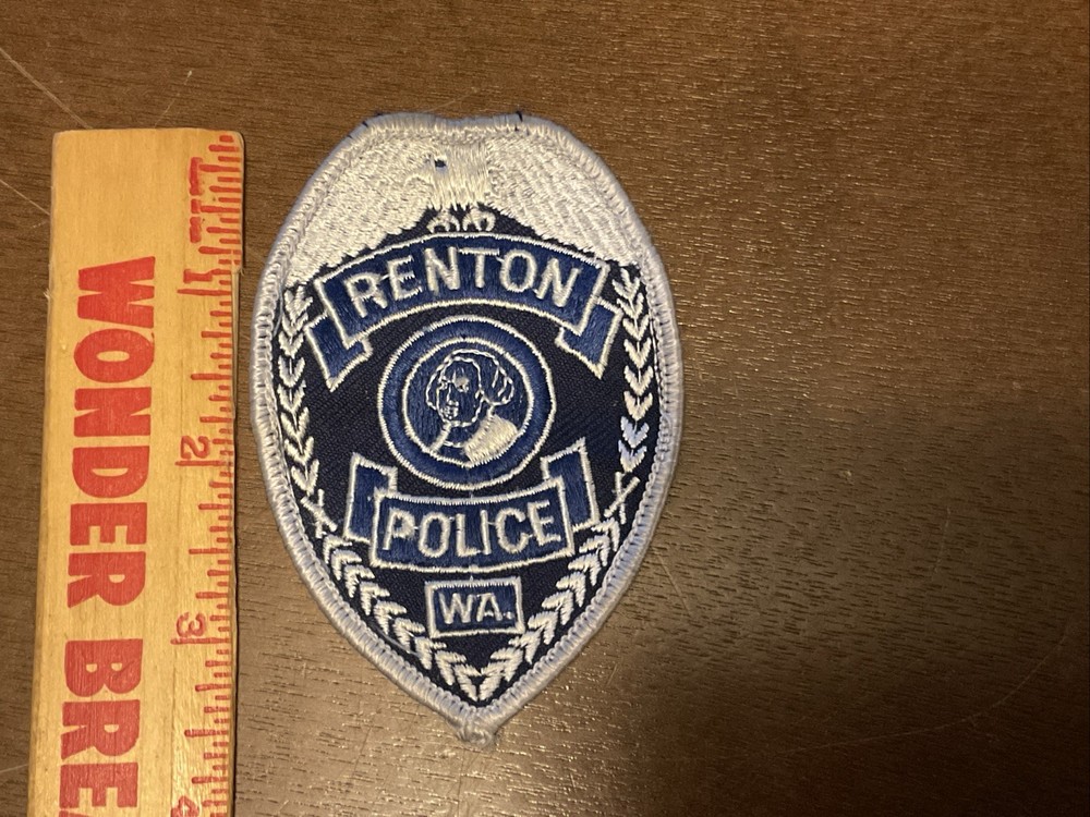Vintage Renton Wa Police Patch