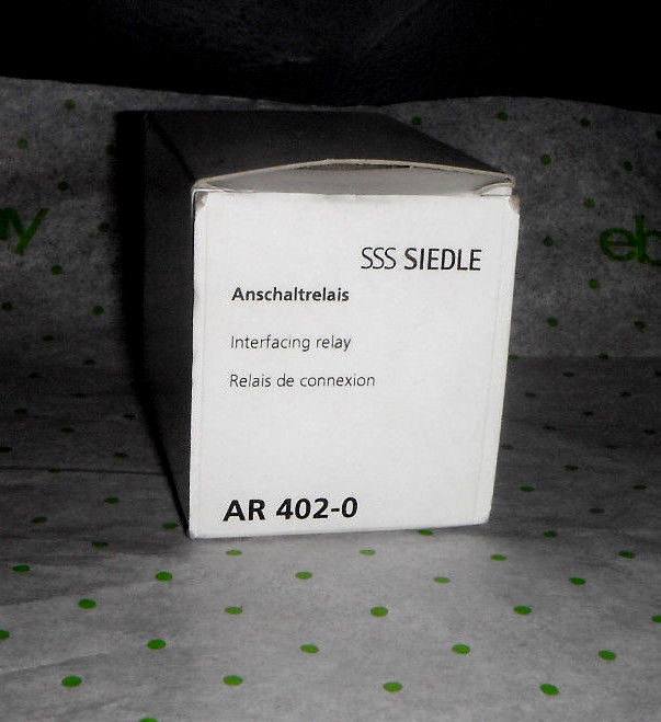 Siedle AR-402 Intercom Interfacing Relay in Switch Panel Housing w/ 4 Contacts