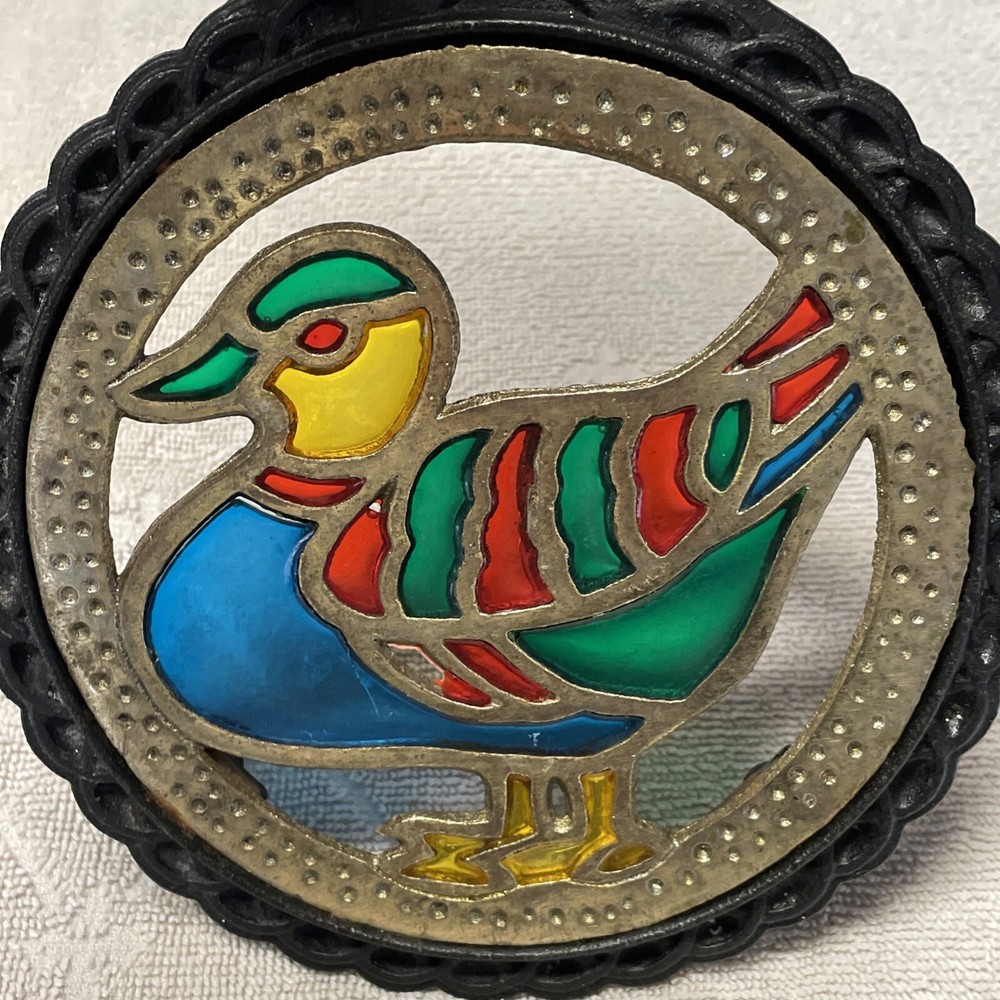 Cast Iron Trivet Duck Hot Plate