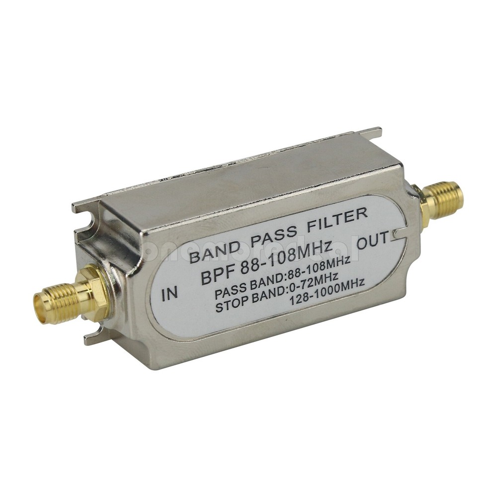 Band Pass Filter FM Frequency Modulation Filter RF LC Filter SMA Connector ifa