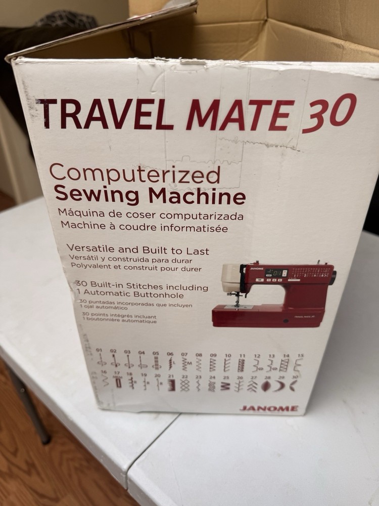 Janome Travel Mate 30 Computerized Sewing Machine TM30