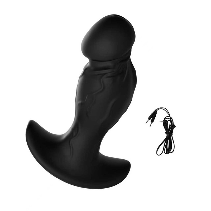 Full Set E-Stim Electro Host Pulse Shock Plug Therapy Device Male BDSM US