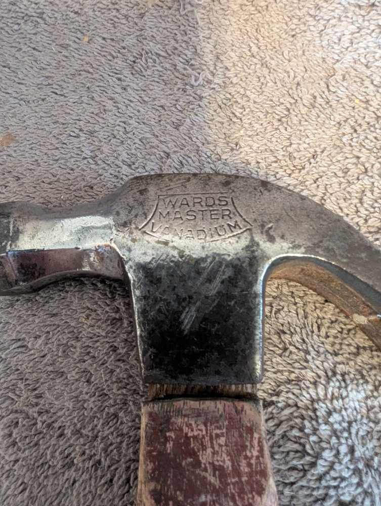Vintage Wards Master Vanadium Claw Hammer