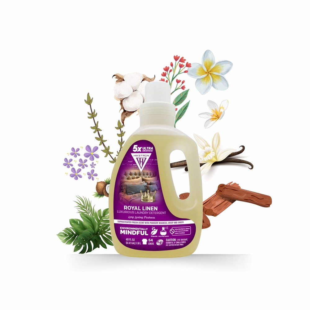 Hiketron Royal Linen Long Lasting Scented Liquid Laundry Detergent