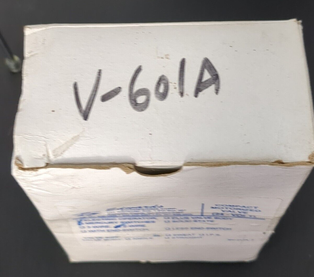 Edwards Engineering MV-21 Compact Motorized Zone Valve Mercury Operator RARE