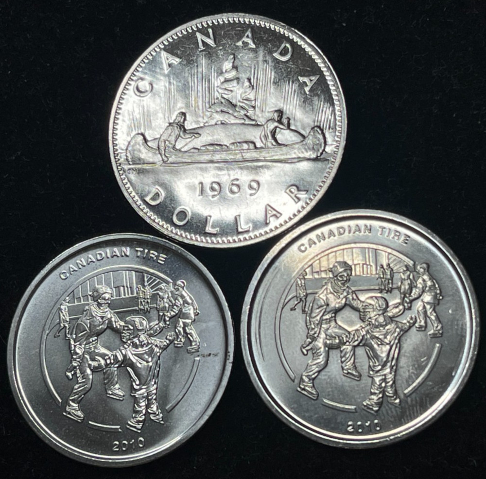 Canada 3 BU Coins Lot High Value