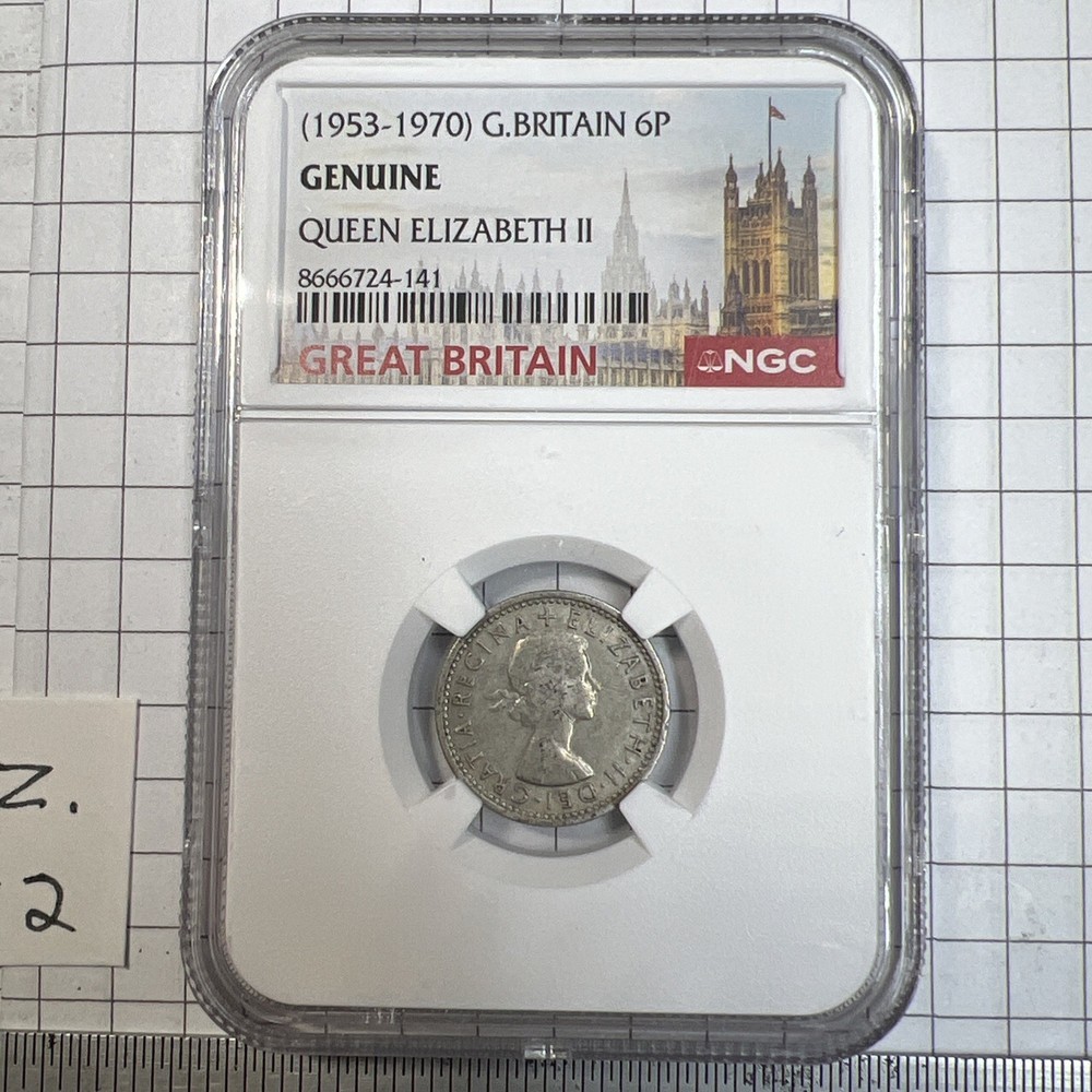 Great Britain Six Pence 1964