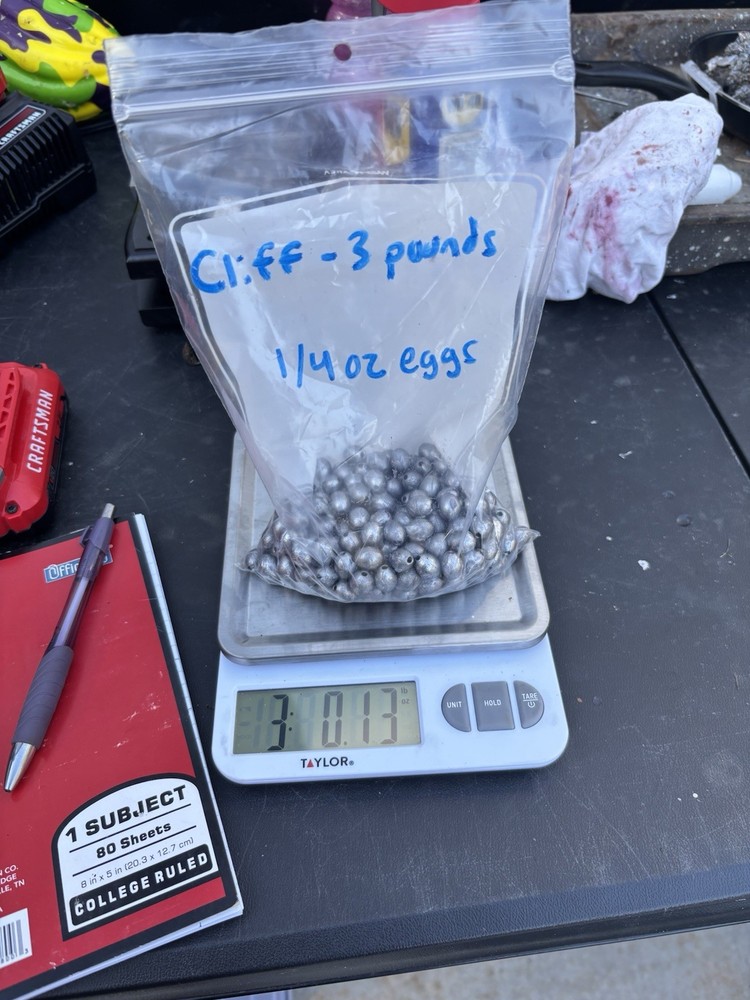 Egg Sinkers, Bank Weights