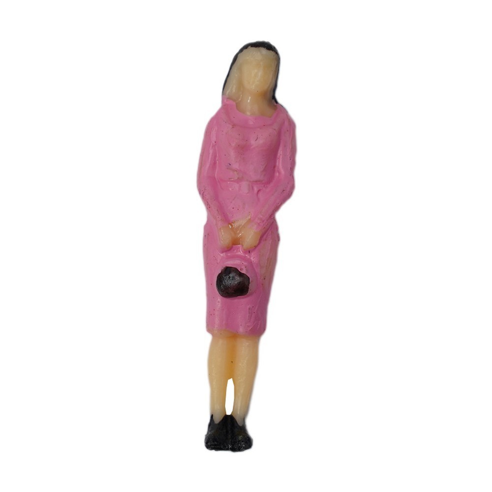 Painted Figures Model Sand Table Beautiful Multicolor Passenger People
