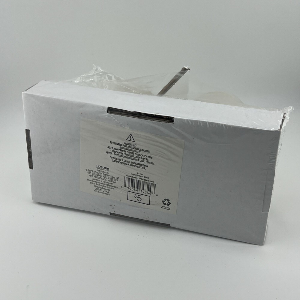 Ghost Taper Candle Holders