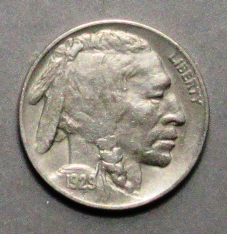 1929 Buffalo Nickel Pleasing XF.