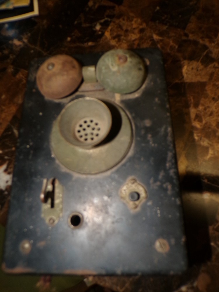 vintage intercom system wall phone