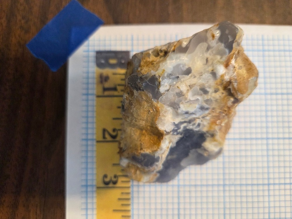 Blue Chaldedony Rough