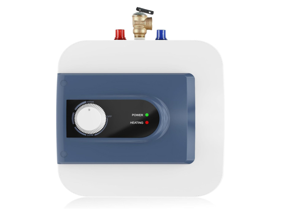 Calentador de Agua Mini 1.6 Gal 1500W Bajo Fregadero Cocina Baño RV. Nuevo