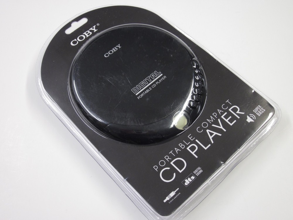 Coby CD-190-BLK Portable Compact CD Player