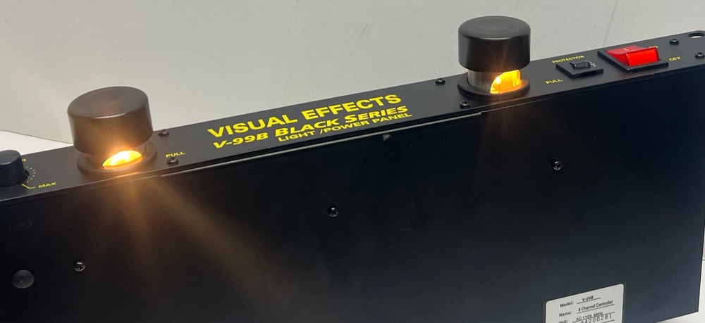 Vintage VEI Visual Effects v-99B Black series light/power panel, nice