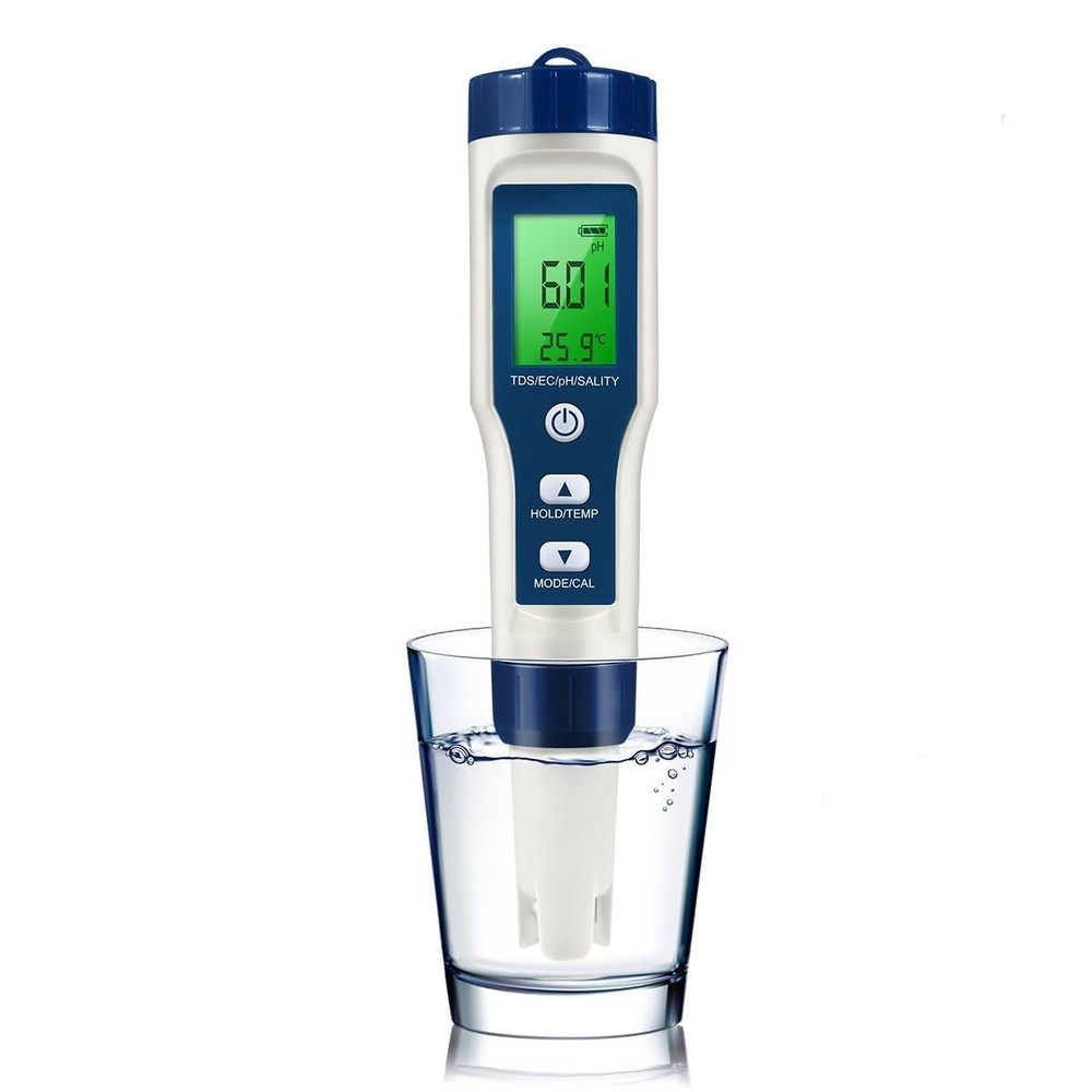 Multi-Functional pH/TDS/EC Tester - Easy Calibration for Safe Water Use