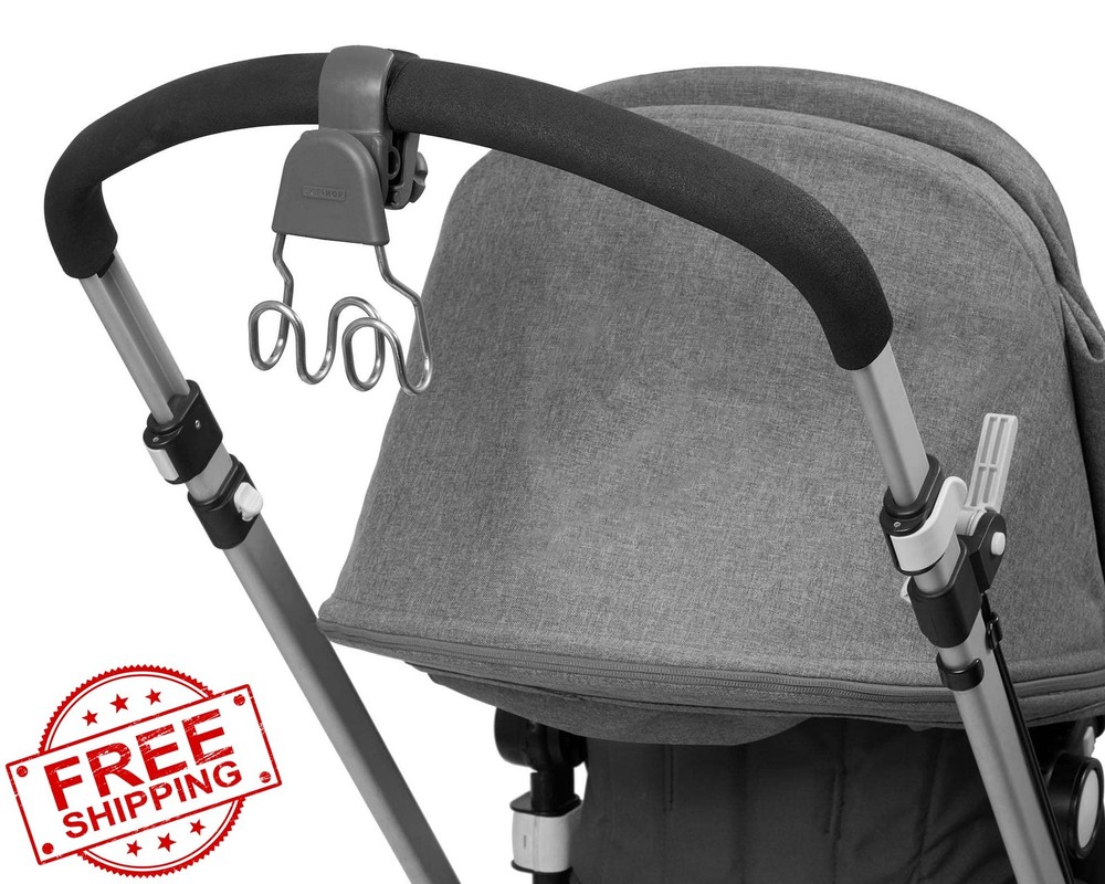 Skip Hop Universal Stroller Hook Grey