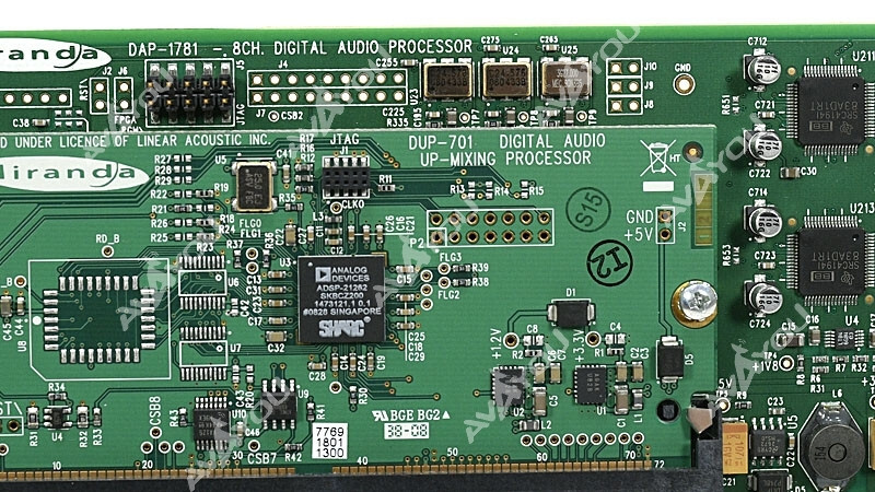 Miranda GV DAP-1781 8 Ch Digital Audio Processor DOLBY E Densite +OPT: DP UPmix