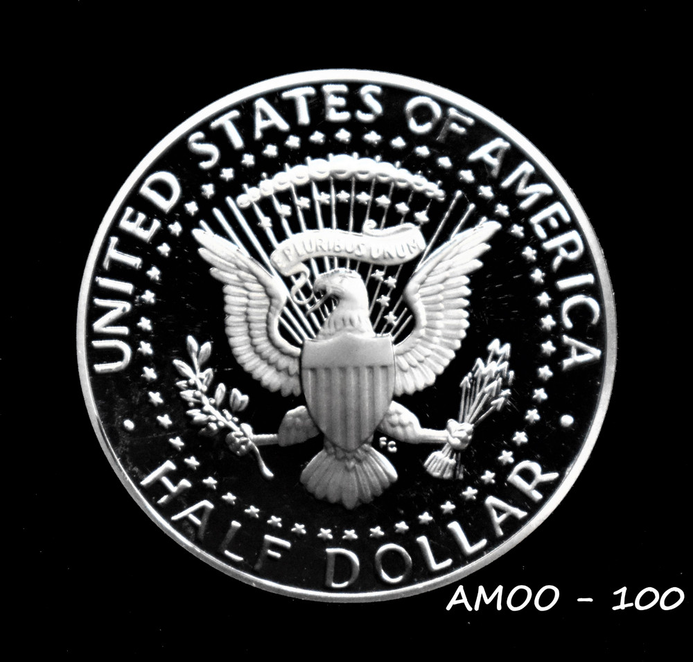 1988 S Proof Uncirculated, Kennedy Half Dollar