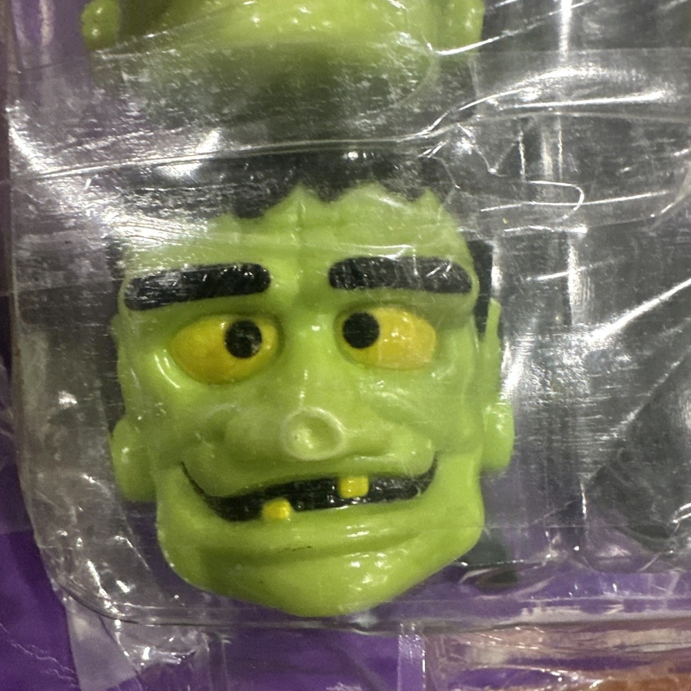 New 10 Frankenstein head Halloween String Light Covers Blow Mold w/lights Work