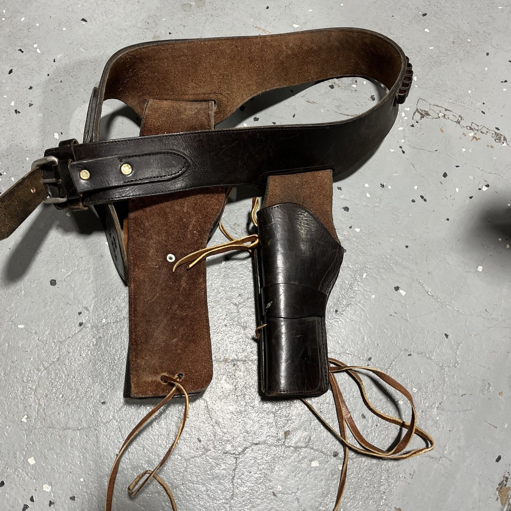 Cowboy Action Double Holster .357 Cal 1 Short 1 Long