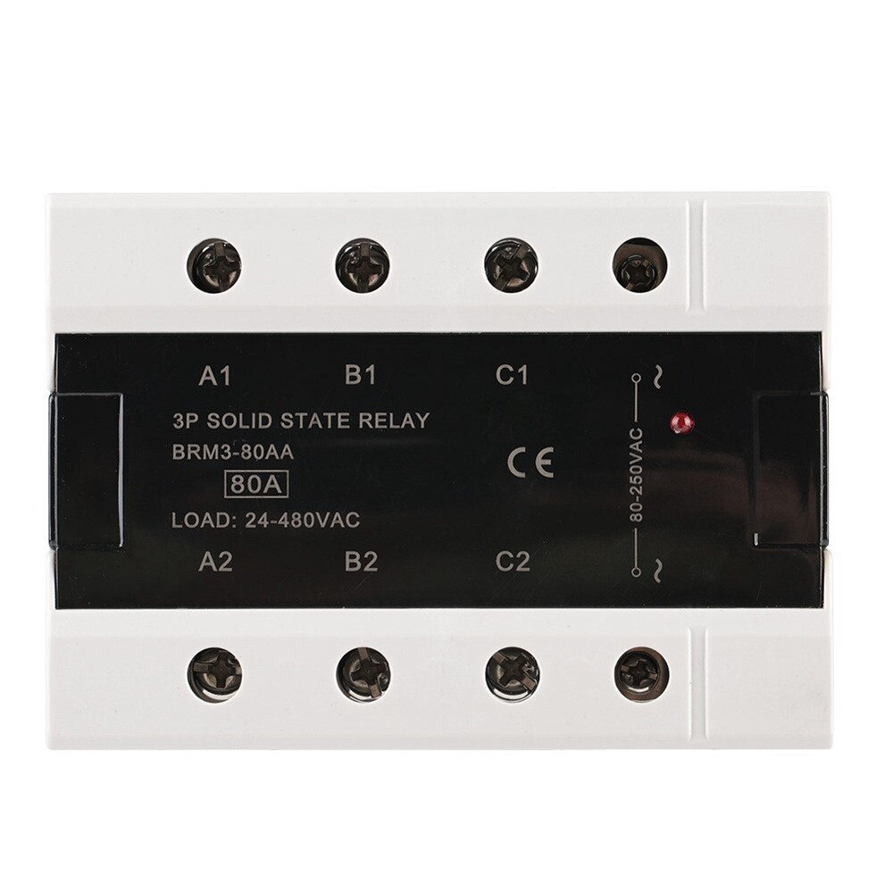 Load 24-480VAC Three Phase State Relay BRM3-80AA