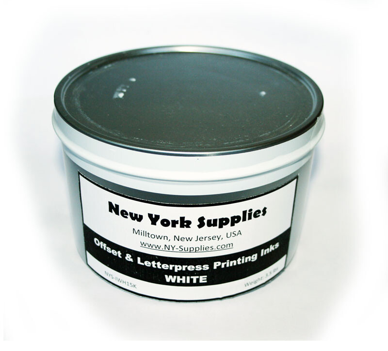OOS Offset and Letterpress Printing Ink - 3.5 lbs