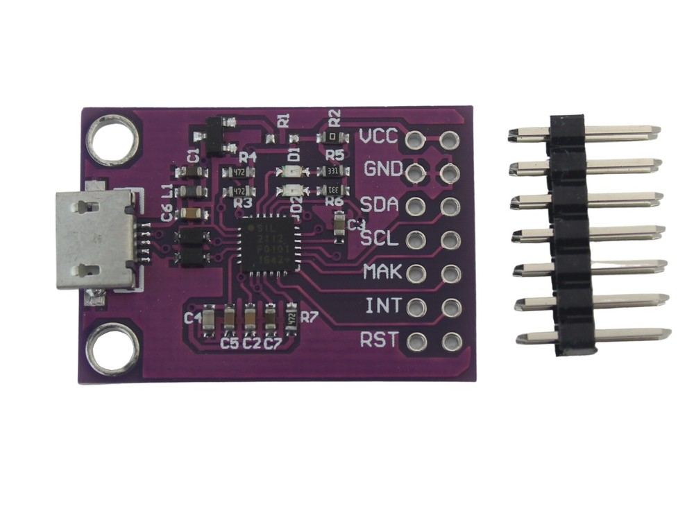 CP2112 USB I2C Debug Board SMBus I2C Communication