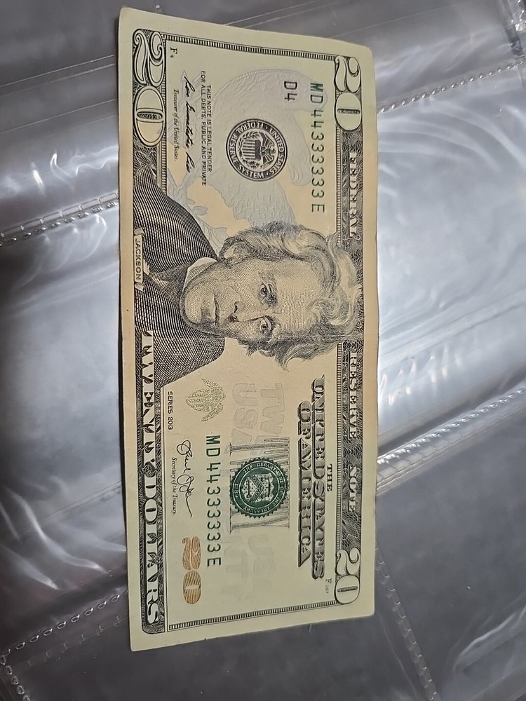 Super Super Rare $20 Bill