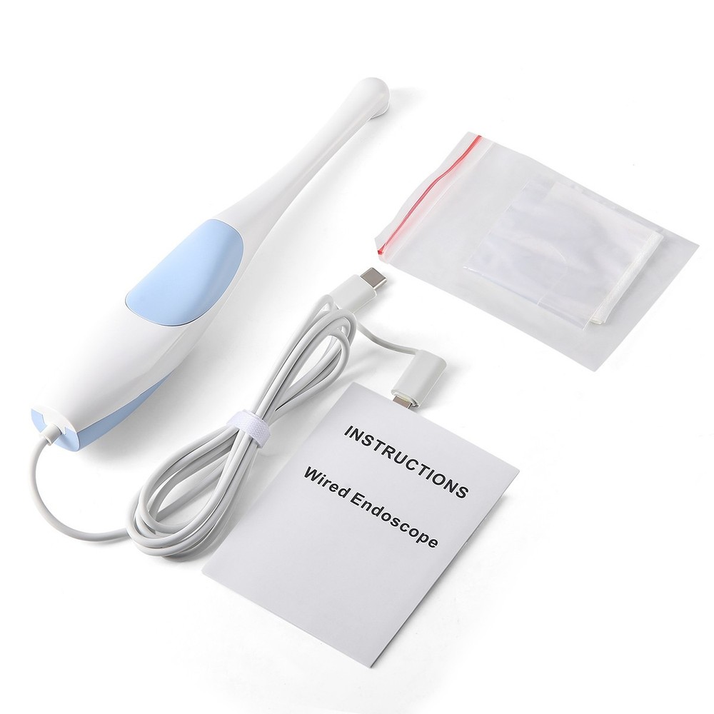 Dental High Resolution Interface Intraoral Camera 8 White Cold Light LEDs USB